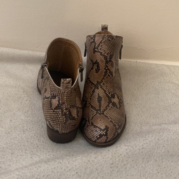 Snake Skin Lucky Brand Boots!! - Picture 3 of 6